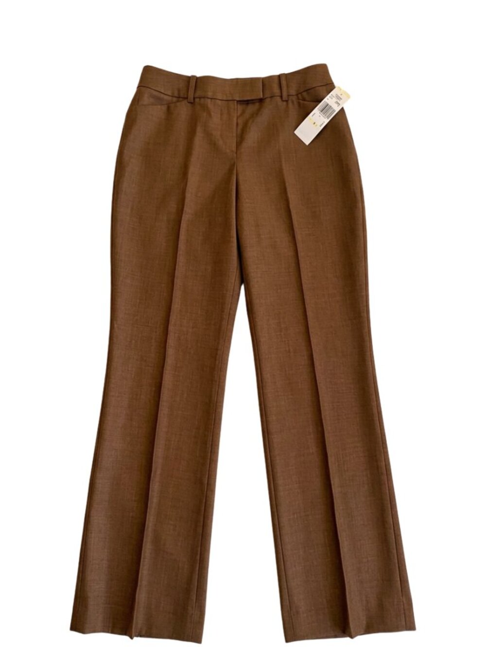 Anne Klein brown suit pants nwt 4